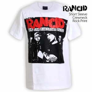 Rancid Tシャツ ランシド ロックTシャツ バンドTシャツ 半袖 メンズ レディース かっこいい バンT ロックT バンドT ダンス ロック パンク