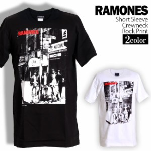 Ramones Tシャツ ラモーンズ ロックTシャツ バンドTシャツ 半袖 メンズ レディース かっこいい バンT ロックT バンドT ダンス ロック パ