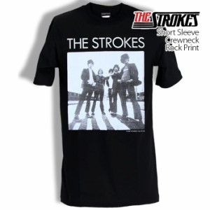 The Strokes Tシャツ ストロークス ロックTシャツ バンドTシャツ 半袖 メンズ レディース かっこいい バンT ロックT バンドT ダンス ロッ