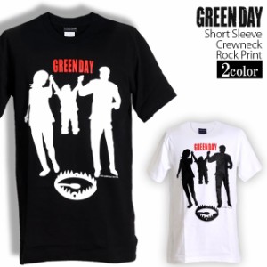 Green Day Tシャツ グリーンデイ ロックTシャツ バンドTシャツ 半袖 メンズ レディース かっこいい バンT ロックT バンドT ダンス ロック