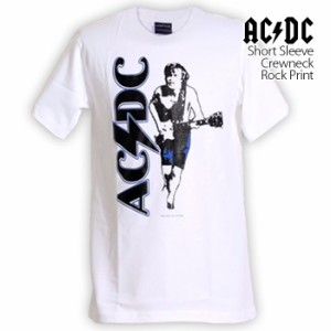 AC/DC Tシャツ エーシーディーシー ロックTシャツ バンドTシャツ 半袖 メンズ レディース かっこいい バンT ロックT バンドT ダンス ロッ