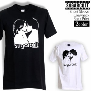 Sugarcult Tシャツ シュガーカルト ロックTシャツ バンドTシャツ 半袖 メンズ レディース かっこいい バンT ロックT バンドT ダンス ロッ