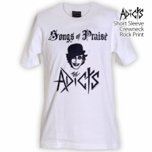 The Adicts Tシャツ アディクツ ロックTシャツ バンドTシャツ 半袖 メンズ レディース かっこいい バンT ロックT バンドT ダンス ロック 