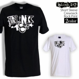 Blink-182 Tシャツ ブリンク 182 ロックTシャツ バンドTシャツ 半袖 メンズ レディース かっこいい バンT ロックT バンドT ダンス ロック