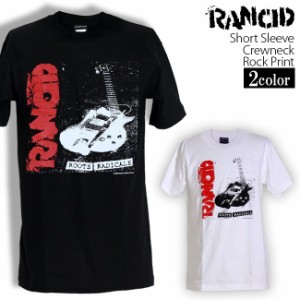 Rancid Tシャツ ランシド ロックTシャツ バンドTシャツ 半袖 メンズ レディース かっこいい バンT ロックT バンドT ダンス ロック パンク