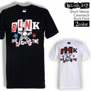 Blink-182 Tシャツ ブリンク 182 ロックTシャツ バンドTシャツ 半袖 メンズ レディース かっこいい バンT ロックT バンドT ダンス ロック