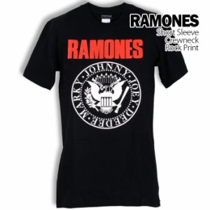 Ramones Tシャツ ラモーンズ イーグル ロゴ ロックTシャツ バンドTシャツ 半袖 メンズ レディース かっこいい バンT ロックT バンドT ダ