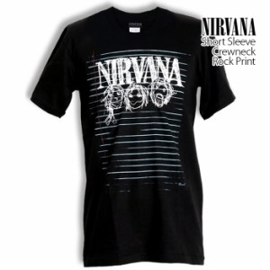 Nirvana Tシャツ ニルヴァーナ ロックTシャツ バンドTシャツ ニルバーナ 半袖 メンズ レディース かっこいい バンT ロックT バンドT ダン