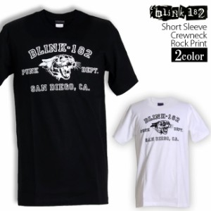 Blink-182 Tシャツ ブリンク 182 ロックTシャツ バンドTシャツ 半袖 メンズ レディース かっこいい バンT ロックT バンドT ダンス ロック