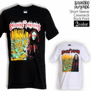 Smashing Pumpkins Tシャツ スマッシングパンプキンズ ロックTシャツ バンドTシャツ 半袖 メンズ レディース かっこいい バンT ロックT 