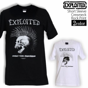 The Exploited Tシャツ エクスプロイテッド ロックTシャツ バンドTシャツ 半袖 メンズ レディース かっこいい バンT ロックT バンドT ダ