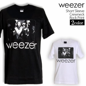 Weezer Tシャツ ウィーザー ロックTシャツ バンドTシャツ 半袖 メンズ レディース かっこいい バンT ロックT バンドT ダンス ロック パン