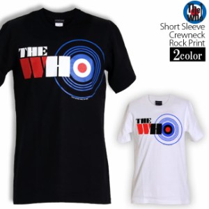 The Who Tシャツ ザ・フー ターゲットマーク ロックTシャツ バンドTシャツ 半袖 メンズ レディース かっこいい バンT ロックT バンドT ダ