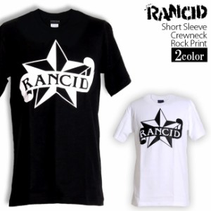Rancid Tシャツ ランシド ロックTシャツ バンドTシャツ 半袖 メンズ レディース かっこいい バンT ロックT バンドT ダンス ロック パンク