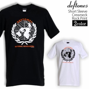 Deftones Tシャツ デフトーンズ ロックTシャツ バンドTシャツ 半袖 メンズ レディース かっこいい バンT ロックT バンドT ダンス ロック 