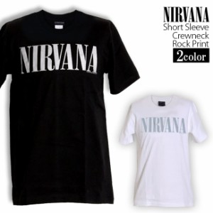 Nirvana Tシャツ ニルヴァーナ ロックTシャツ バンドTシャツ ニルバーナ 半袖 メンズ レディース かっこいい バンT ロックT バンドT ダン