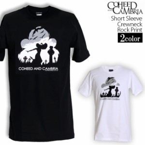 Coheed And Cambria Tシャツ コヒードアンドカンブリア ロックTシャツ バンドTシャツ 半袖 メンズ レディース かっこいい バンT ロックT 