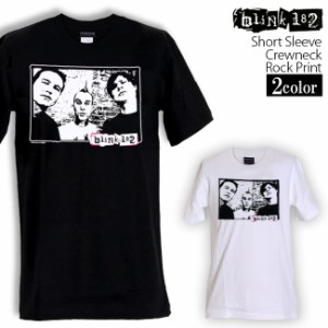 Blink-182 Tシャツ ブリンク 182 ロックTシャツ バンドTシャツ 半袖 メンズ レディース かっこいい バンT ロックT バンドT ダンス ロック