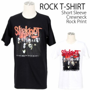 SlipKnoT Tシャツ スリップノット ロックTシャツ バンドTシャツ 半袖 メンズ レディース かっこいい バンT ロックT バンドT ダンス ロッ