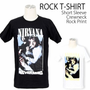 Nirvana Tシャツ ニルヴァーナ ニルバーナ ロックTシャツ バンドTシャツ 半袖 メンズ レディース かっこいい バンT ロックT バンドT ダン