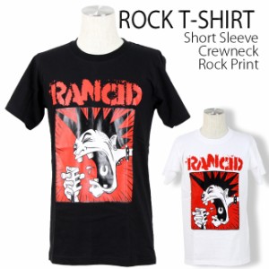 Rancid Tシャツ ランシド Mohawk ロックTシャツ バンドTシャツ 半袖 メンズ レディース かっこいい バンT ロックT バンドT ダンス ロック