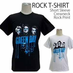 Green Day Tシャツ グリーンデイ ロックTシャツ バンドTシャツ 半袖 メンズ レディース かっこいい バンT ロックT バンドT ダンス ロック