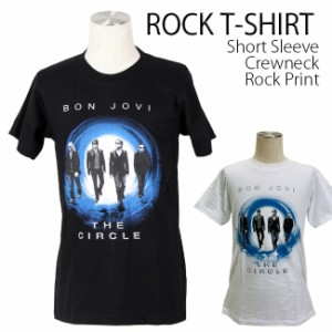 Bon Jovi Tシャツ ボンジョヴィ ロックTシャツ バンドTシャツ 半袖 メンズ レディース かっこいい バンT ロックT バンドT ダンス ロック 