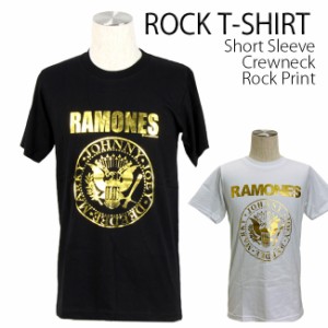 Ramones Tシャツ ラモーンズ イーグル ロゴ ロックTシャツ バンドTシャツ 半袖 メンズ レディース かっこいい バンT ロックT バンドT ダ