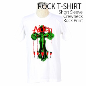 Aiden Tシャツ アイデン ロックTシャツ バンドTシャツ 半袖 メンズ レディース かっこいい バンT ロックT バンドT ダンス ロック パンク 