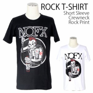 NOFX Tシャツ ノーエフエックス ロックTシャツ バンドTシャツ 半袖 メンズ レディース かっこいい バンT ロックT バンドT ダンス ロック 