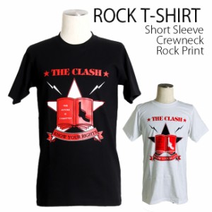 The Clash Tシャツ ザ・クラッシュ ロックTシャツ バンドTシャツ 半袖 メンズ レディース かっこいい バンT ロックT バンドT ダンス ロッ