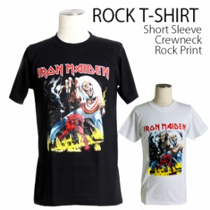 Iron Maiden Tシャツ アイアンメイデン The Number Of The Beast ロックTシャツ バンドTシャツ 半袖 メンズ レディース かっこいい バンT