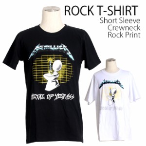 Metallica Tシャツ メタリカ ロックTシャツ バンドTシャツ メンズ レディース ロックT バンドT バンT ロゴ 大きいサイズ 衣装 ロゴT ダン