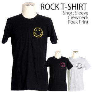 Nirvana Tシャツ ニルヴァーナ ニルバーナ ニコちゃん ロックTシャツ バンドTシャツ 半袖 メンズ レディース かっこいい バンT ロックT 