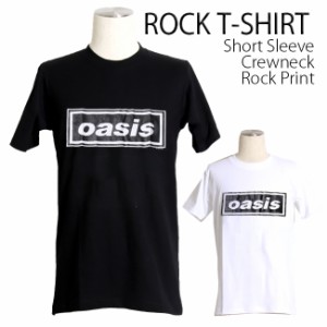 Oasis Tシャツ オアシス Band Logo ロックTシャツ バンドTシャツ 半袖 メンズ レディース かっこいい バンT ロックT バンドT ダンス ロッ