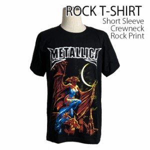 Metallica Tシャツ メタリカ ロックTシャツ バンドTシャツ 半袖 メンズ レディース かっこいい バンT ロックT バンドT ダンス ロック パ