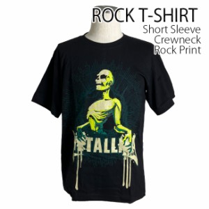 Metallica Tシャツ メタリカ ロックTシャツ バンドTシャツ 半袖 メンズ レディース かっこいい バンT ロックT バンドT ダンス ロック パ