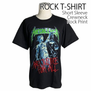Metallica Tシャツ メタリカ And Justice for All 半袖 ロックTシャツ バンドTシャツ メンズ レディース かっこいい バンT ロックT バン