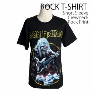 Iron Maiden Tシャツ アイアンメイデン ロックTシャツ バンドTシャツ 半袖 メンズ レディース かっこいい バンT ロックT バンドT ダンス 