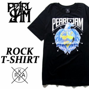 Pearl Jam Tシャツ パール ジャム ロックTシャツ バンドTシャツ 半袖 メンズ レディース かっこいい バンT ロックT バンドT ダンス ロッ