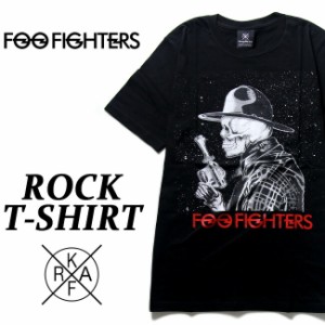 Foo Fighters Tシャツ フー ファイターズ ロックTシャツ バンドTシャツ 半袖 メンズ レディース かっこいい バンT ロックT バンドT ダン