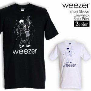 Weezer Tシャツ ウィーザー Dancing Girls ロックTシャツ バンドTシャツ 半袖 メンズ レディース かっこいい バンT ロックT バンドT ダン