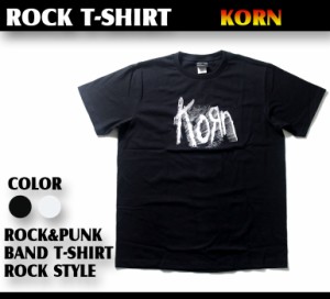 KORN コーン【ロックtシャツ バンドTシャツ メンズ レディース ロック パンク ファッション】wof433の通販はau PAY