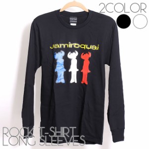 長袖ロックＴシャツ Jamiroquai ジャミロクワイ ロングスリーブ バンドTシャツ ロックTシャツ ロンT 長袖 メンズ レディース