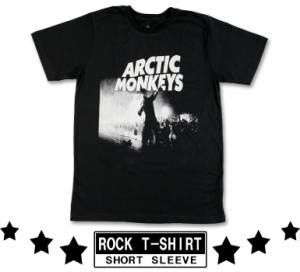 ロックTシャツ Arctic Monkeys アークティック モンキーズ ライブプリント バンドTシャツ メンズ レディース パンク