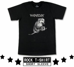 ロックTシャツ Weezer ウィーザー 子犬 バンドTシャツ メンズ レディース パンク