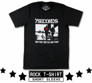 ロックTシャツ 7 Seconds セブン セカンズ 3take バンドTシャツ メンズ レディース パンク