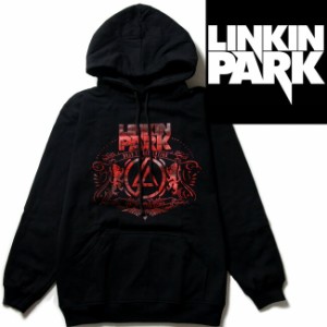 送料無料 ロックパーカー Linkin Park パーカー リンキンパーク プルオーバー 裏起毛 パーカ メンズ レディース バンド スウェット 衣装 