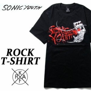 Sonic Youth Tシャツ ソニックユース ロックTシャツ バンドTシャツ 半袖 メンズ レディース かっこいい バンT ロックT バンドT ダンス ロ