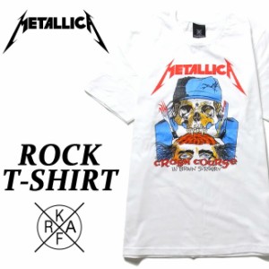 Metallica Tシャツ メタリカ ロックTシャツ バンドTシャツ 半袖 メンズ レディース かっこいい バンT ロックT バンドT ダンス ロック パ